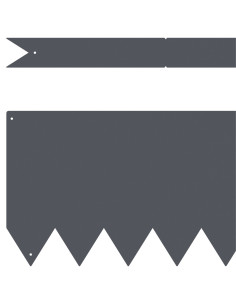 Bordura per Prato 30 pcs Antracite 100 x 0.05 x 20 cm 2