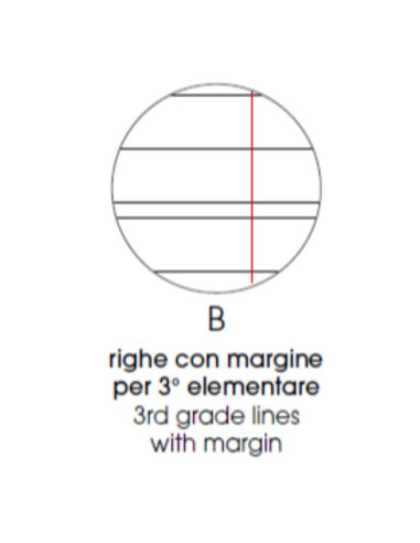 CF10 QUADERNI BIMBA A4 80GR R.B
