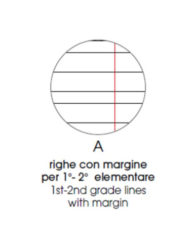 CF10 QUADERNI BIMBA A4 80GR R.A