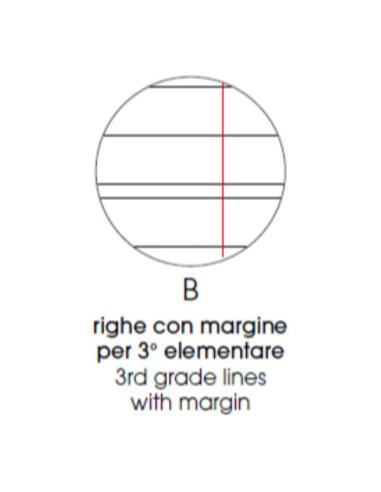 CF10 QUADERNI BIMBO A4 80GR R.B