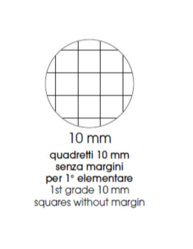 CF10 QUADERNI ANIMAL A4 80GR R.10MM