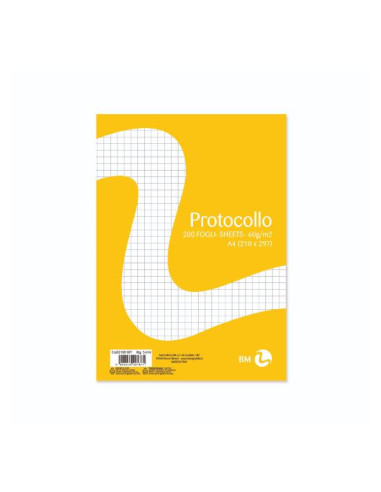 RISMA CARTA PROTOC.A4 60GR RIG 5MM