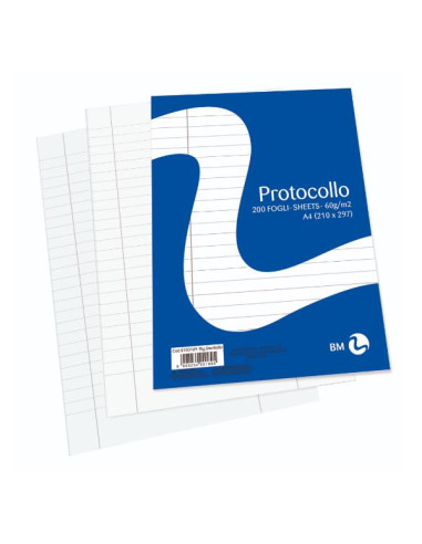 RISMA CARTA PROTOC.A4 60G USOBOLLO