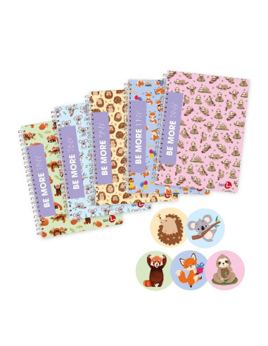 ESP20 QUAD.SPIR.TINY A5 80GR R.5MM