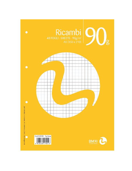 RICAMBI NON RINF. A5 90GR R. Q