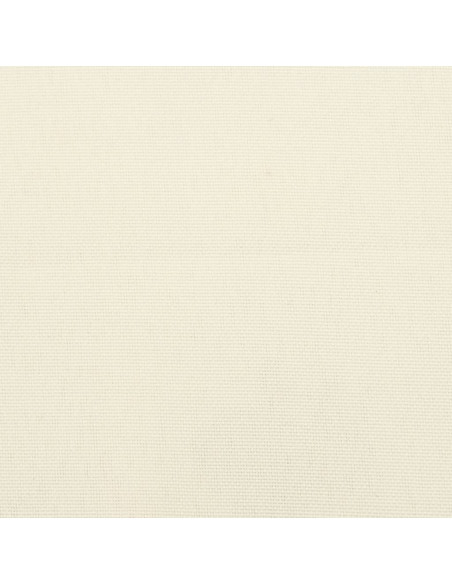 Cuscino per Panca da Giardino Crema 120x50x7 cm Tessuto Oxford
