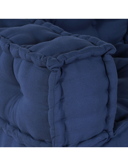Pouf Modulare Indigo 140x70x36 in Tessuto di