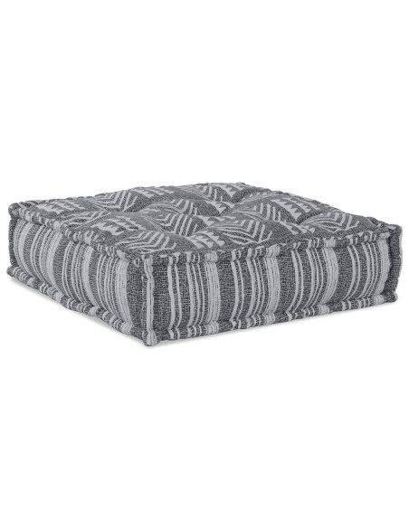 Pouff Modulare  Grigio 70x70x54 in Tessuto