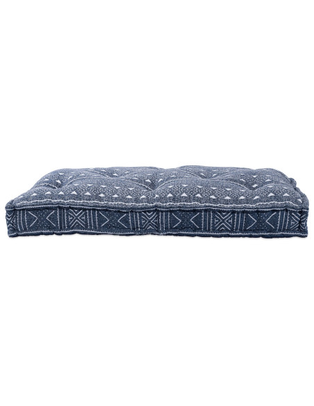 Cuscino per pallet  Indigo 120x80x12 cm in tessuto