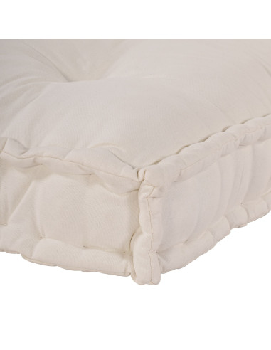 Divano modulare Crema 120 x 80 x 12 cm Tessuto