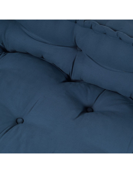 Divano modulare 2 pcs Indaco 120 x 80 x 38 cm Tessuto