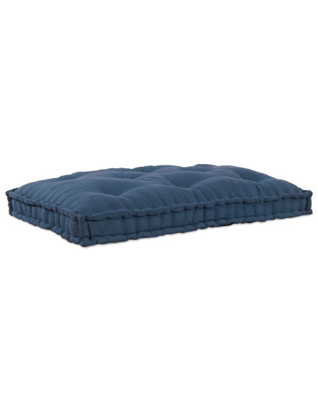 Cuscino per divano a pallet  in tessuto blu