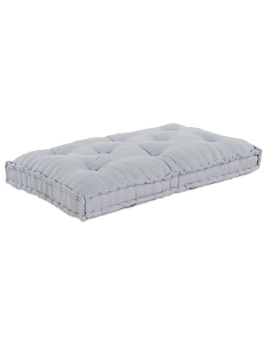 Divano modulare Grigio 120 x 80 x 12 cm Tessuto