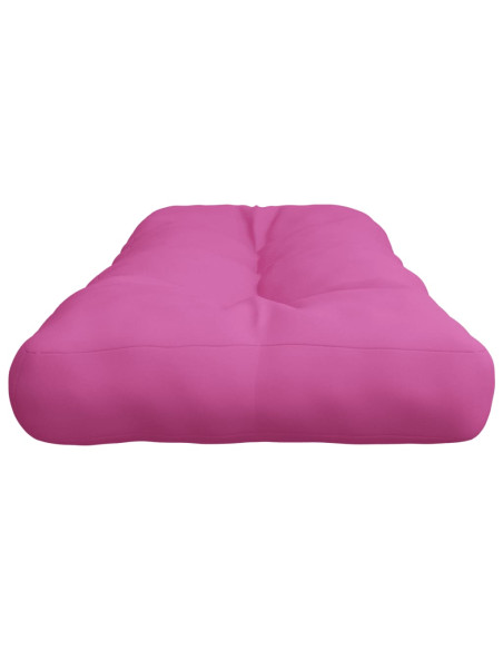 Cuscino per Pallet Rosa 120x40x12 cm in Tessuto
