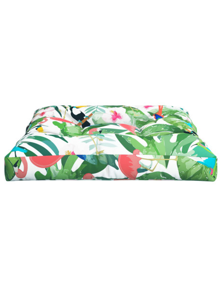 Cuscino per Pallet Multicolore 80x80x12 cm in Tessuto