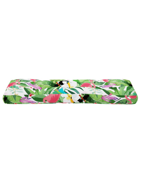 Cuscino per Pallet Multicolore 120x40x12 cm Tessuto