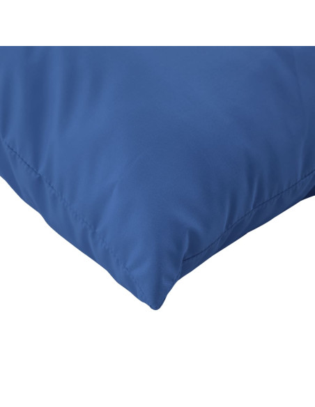 Cuscini per Divano 4 pz Blu Reale 40x40 cm in Tessuto