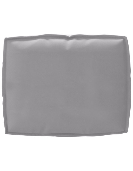 Cuscino da Esterno  Grigio Cotone Medio Coperture Rimovibili