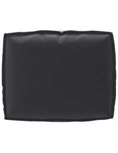 Cuscino Nero 50 x 40 x 12 cm Tessuto Oxford