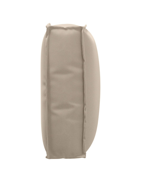 Cuscino da esterno  Tortora Poliestere 50 x 40 x 12 cm