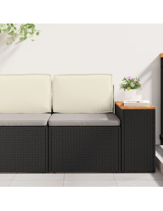 Cuscino Crema 60 x 40 x 12 cm Tessuto Oxford