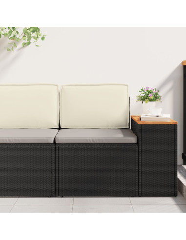 Cuscino Crema 60 x 40 x 12 cm Tessuto Oxford