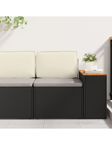 Cuscino Crema 60 x 40 x 12 cm Tessuto Oxford