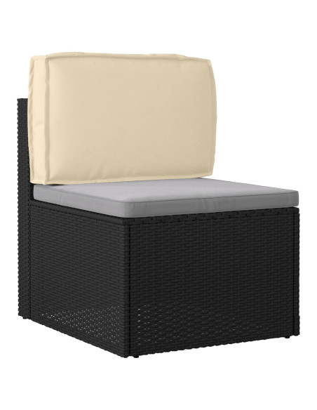 Cuscino da esterno  Beige Cotone Medio Fodere Removibili