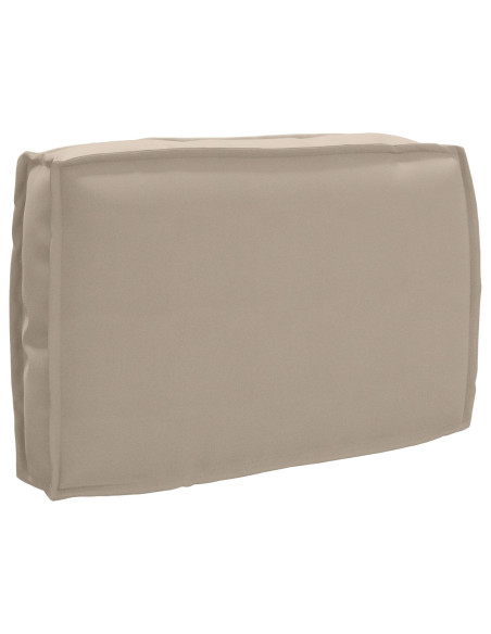 Cuscino Outdoor  Tortora Poliestere 60 cm x 40 cm x 12 cm