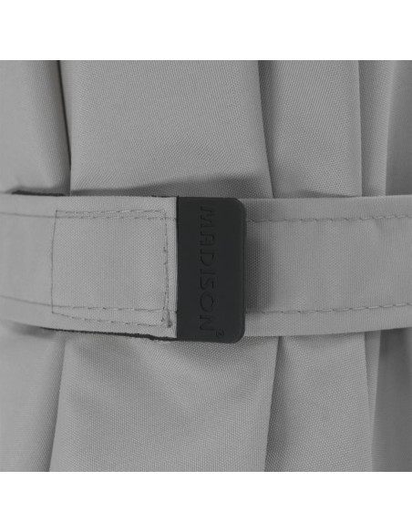 Madison Ombrellone Flores Luxe 300 cm Rotondo Ecru