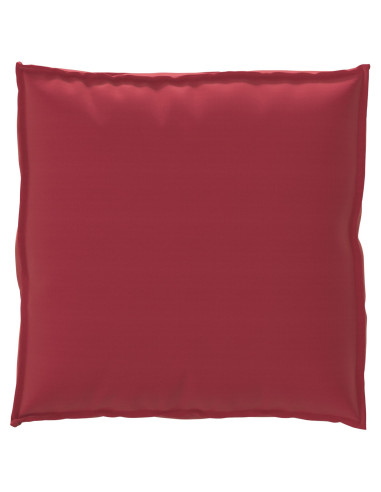 Cuscino Rosso Vino 70 x 70 x 12 cm Tessuto Oxford