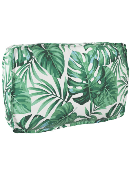 Cuscino Foglia Motivo Foglia 70 x 40 x 12 cm Tessuto Oxford