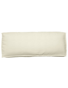 Cuscino Crema 120 x 40 x 12 cm Tessuto Oxford
