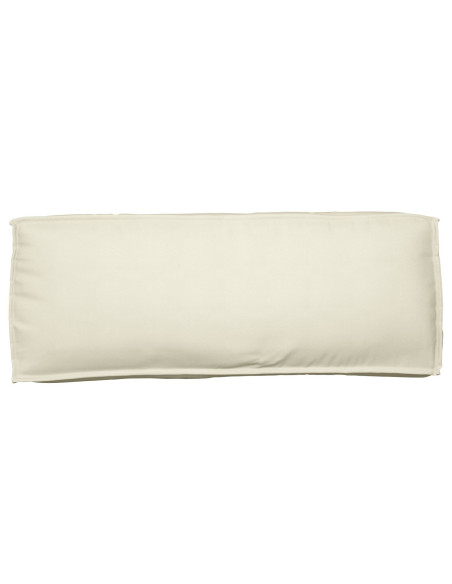 Cuscino da esterno  Panna Poliestere 40 x 40 x 12 cm