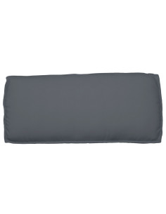 Cuscino Antracite 120 x 50 x 12 cm Tessuto Oxford