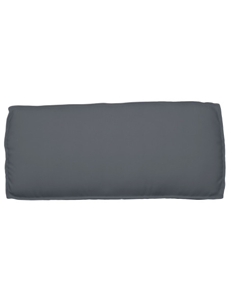Cuscino Antracite 120 x 50 x 12 cm Tessuto Oxford
