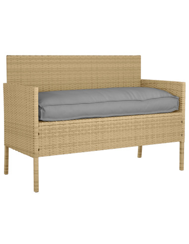 Cuscino Grigio 120 x 50 x 12 cm Tessuto Oxford