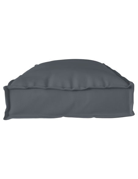 Cuscino Esterno  Antracite Poliestere 100 cm x 40 cm x 8 cm