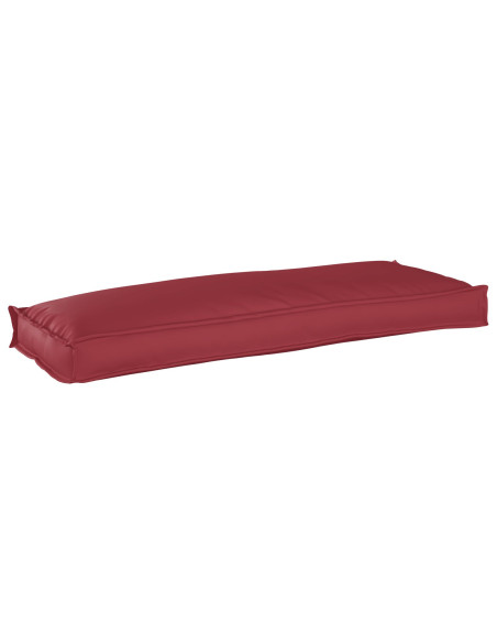 Cuscino da Esterno  Rosso Vino Poliestere 110 x 40 x 8 cm Cuscino