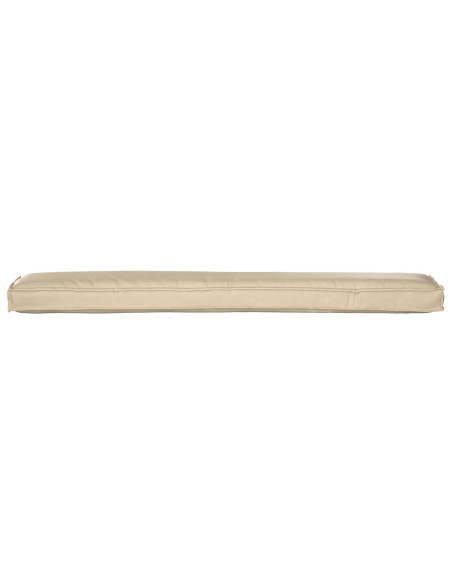 Cuscino da Esterno Beige Poliestere 200 cm x 40 cm