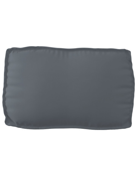 Cuscino Antracite 70 x 40 x 12 cm Tessuto Oxford