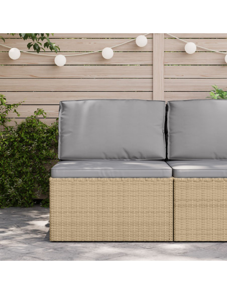Cuscino per Pallet per Schienale Grigio 70x40x12 cm Tessuto Oxford