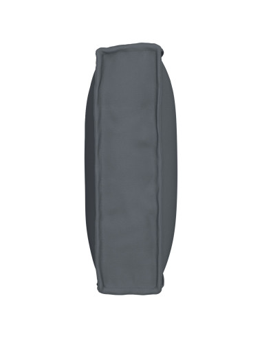 Cuscino Antracite 80 x 40 x 12 cm Tessuto Oxford