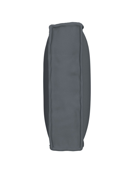 Cuscino per Pallet  per Schienale Antracite 80x40x12 cm Tessuto Oxford