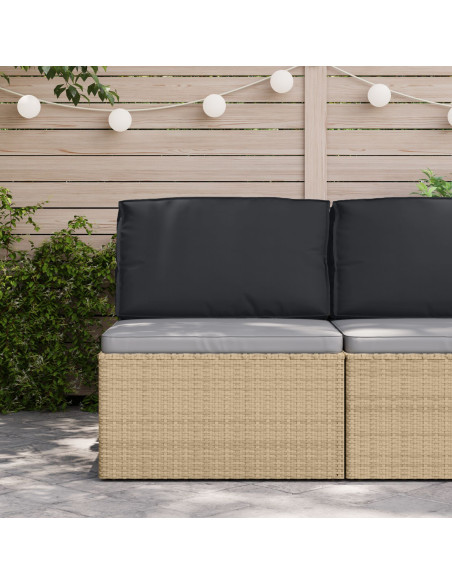 Cuscino per Pallet  per Schienale Nero 80x40x12 cm Tessuto Oxford