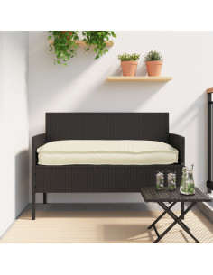 Cuscino Crema 120 x 50 x 12 cm Tessuto Oxford