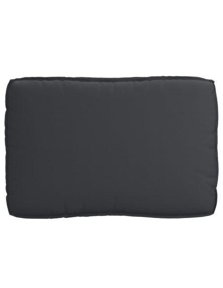 Cuscino per Pallet  per seduta Nero 120x80x12 cm in tessuto Oxford