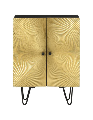 Credenza 55x30x75 cm in Legno Massello di Mango