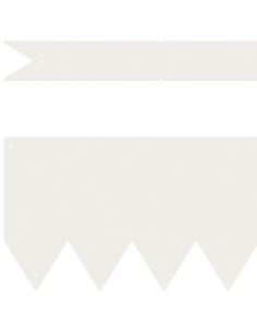 Bordura per Prato 10 pcs Bianco 100 x 0.05 x 20 cm 2