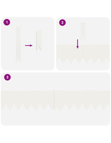 Bordura per Prato 20 pcs Bianco 100 x 0.05 x 20 cm
